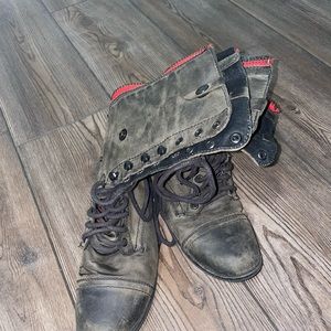 Steve Madden combat boots
